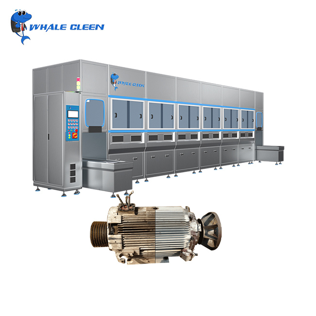 Customized Multi-Tank Ultrasonic Cleaning System with Gantry Arm for Heavy-Duty Industrial Parts