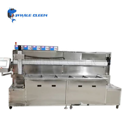 Automatische 108L Vijf Tanks Ultrasone Schoonmakende Machine met Robotwapen