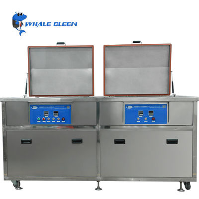 Ultrasone Reinigingsmachine van de delen de Dubbele Groef met het Verwarmen van het Spoelen het Filtreren Recycling