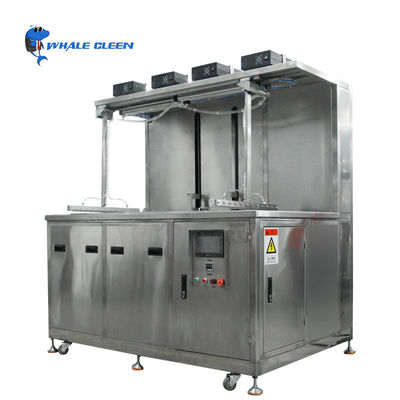 3 frequentie Automatische Industriële Ultrasone Schonere Machine met het Opheffen van Systeem