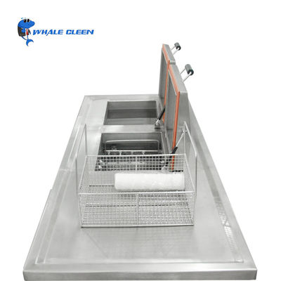 45L industriële ultrasone reiniger verstelbare verwarming met twee SUS304-tanks
