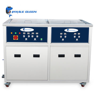Twee tanks industriële ultrasoonreiniger met digitale temperatuurregeling 28-40 KHz