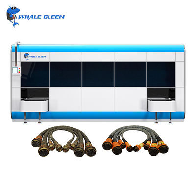 Zes tank industriële ultrasoonreiniger