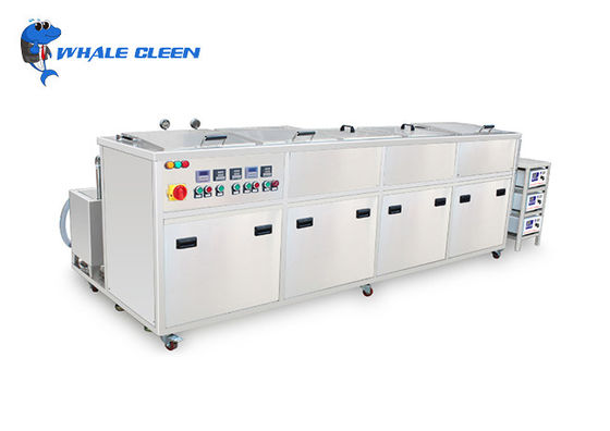 77L Vier tanks Industriële ultrasoonreiniger met aanpasbare frequentie SUS304/SUS316 Tankmateriaal
