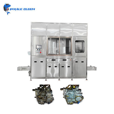 Hoge efficiëntie dubbeloplosmiddel ultrasone reinigingsmachine met PLC-besturing voor elektronica