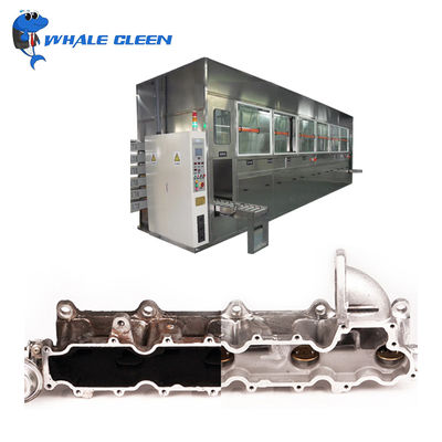 Automatische Ultrasone Delenreinigingsmachines Zes Tanks Ultrasone Reinigingsmachine voor Autodelen